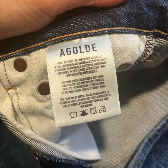 Agolde straight leg jeans - Picture 2 of 5